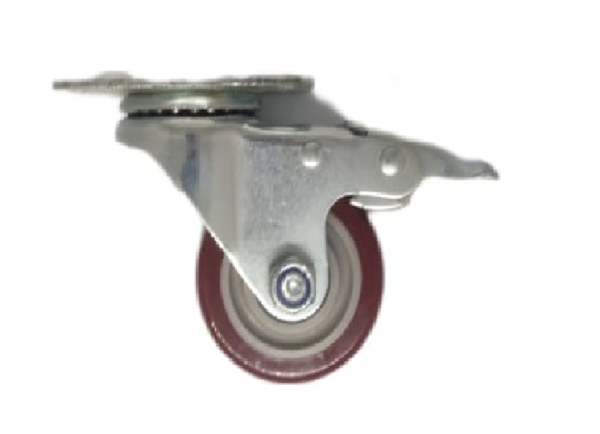 Casters 75Dia-With Brake