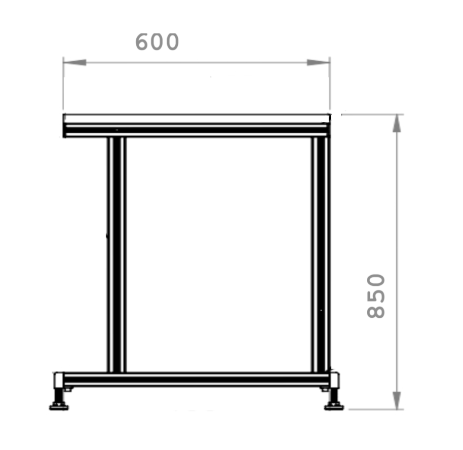 Worktable - Sitting Plywood 25mm - Image 2