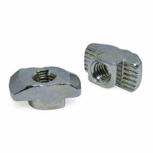 T Nut (Hammer Nut) Slot 10, M6 Nickel