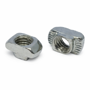 T Nut (Hammer Nut) Slot 6,M5 Nickel